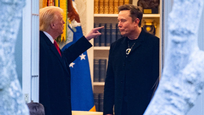 Elon Musk vs Trump Fight