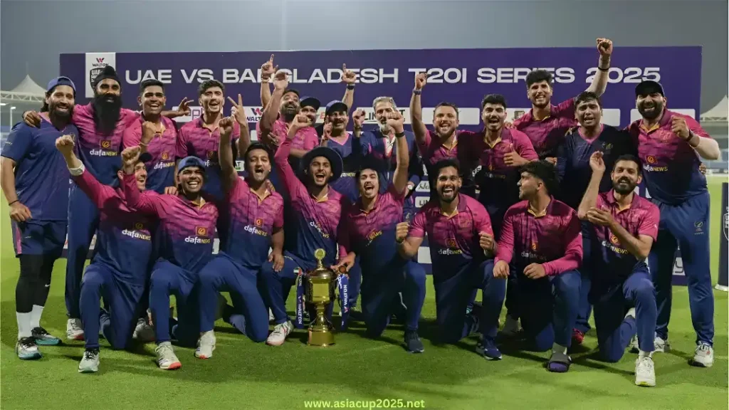 UAE Squad for Asia Cup 2025