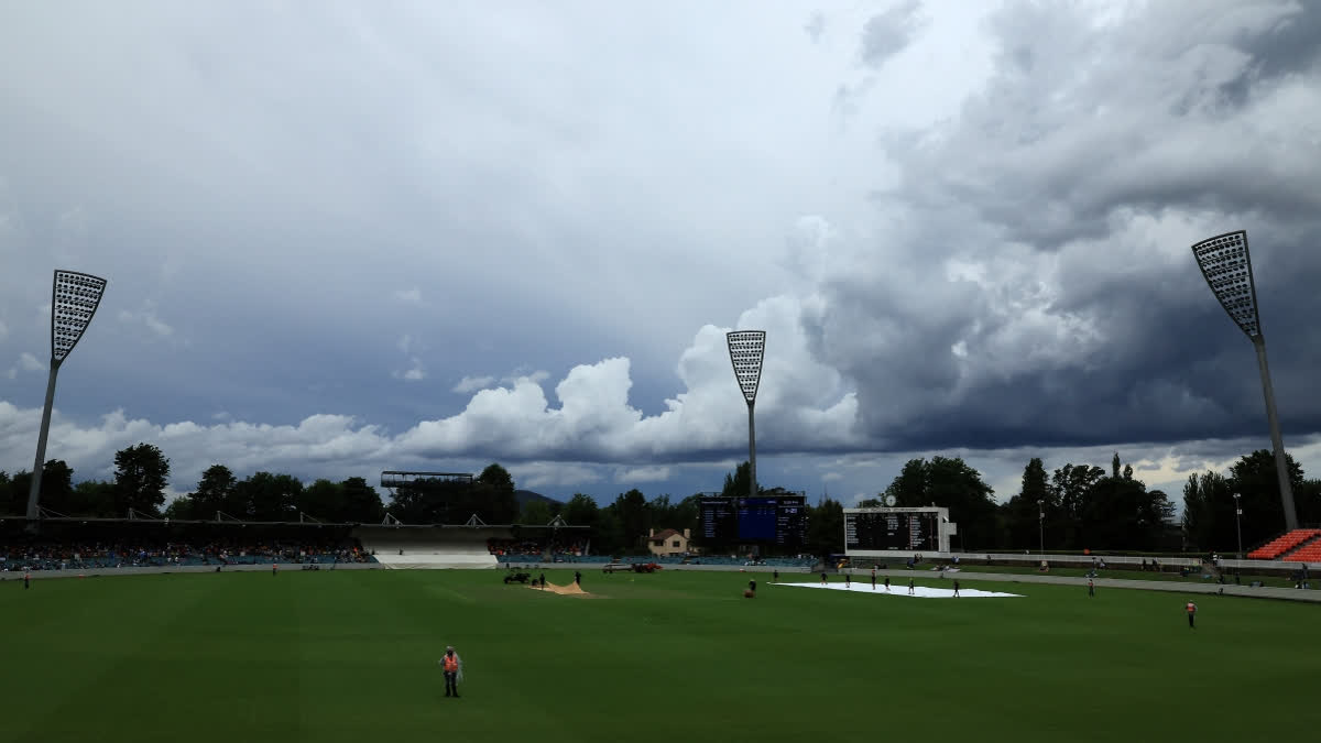 Gabba Brisbane Weather in India vs Australia 5th T20