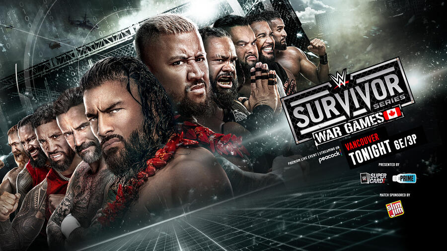 WWE Survivor Series 2025 Match Card