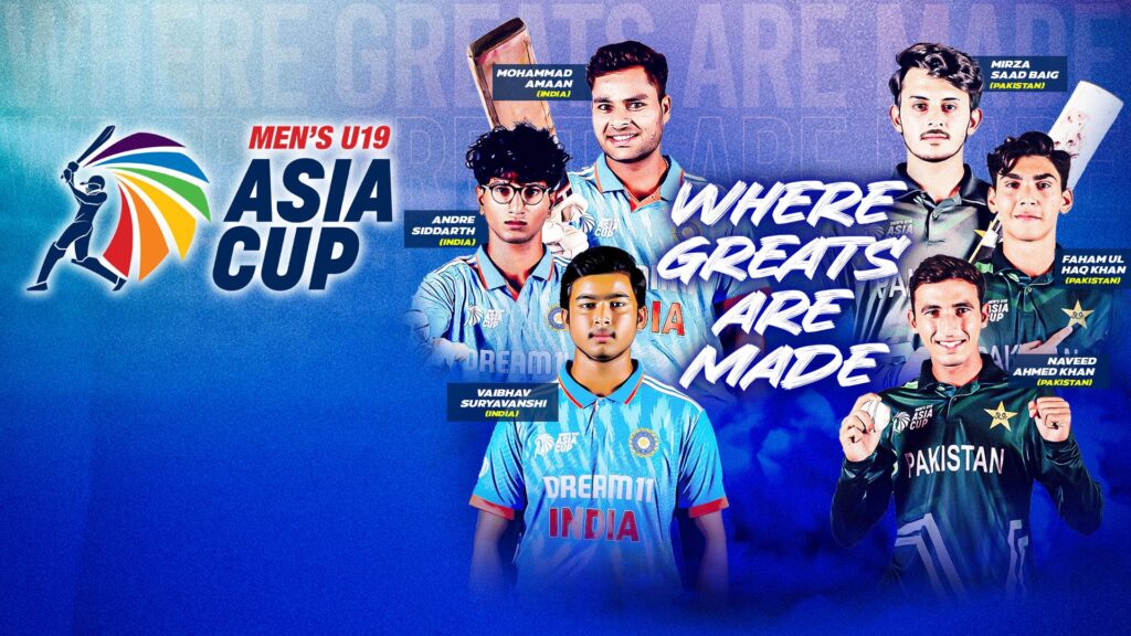 ACC U19 Asia Cup 2025 Live OTT Platform