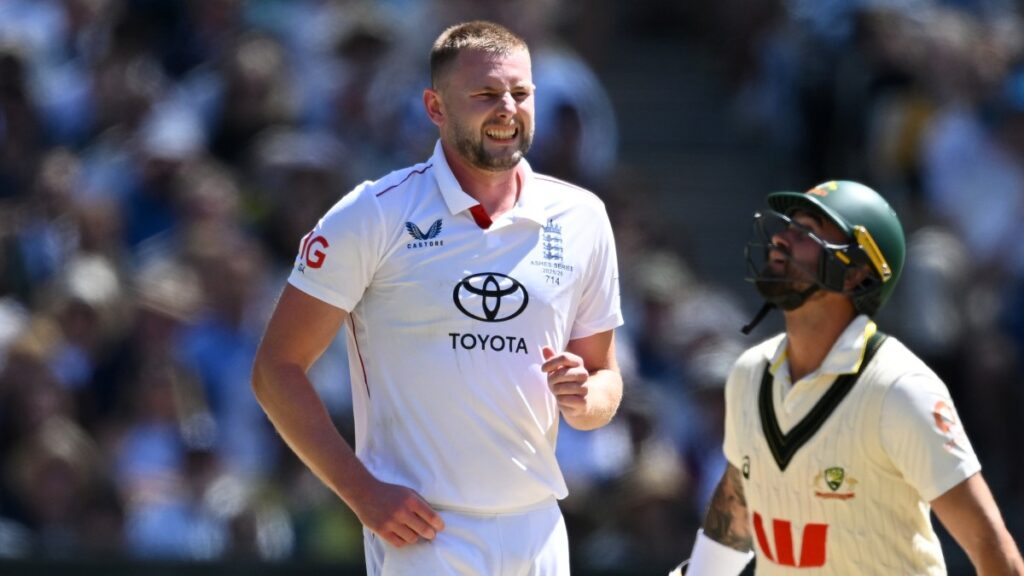 Gus Atkinson ruled out of Ashes 2025