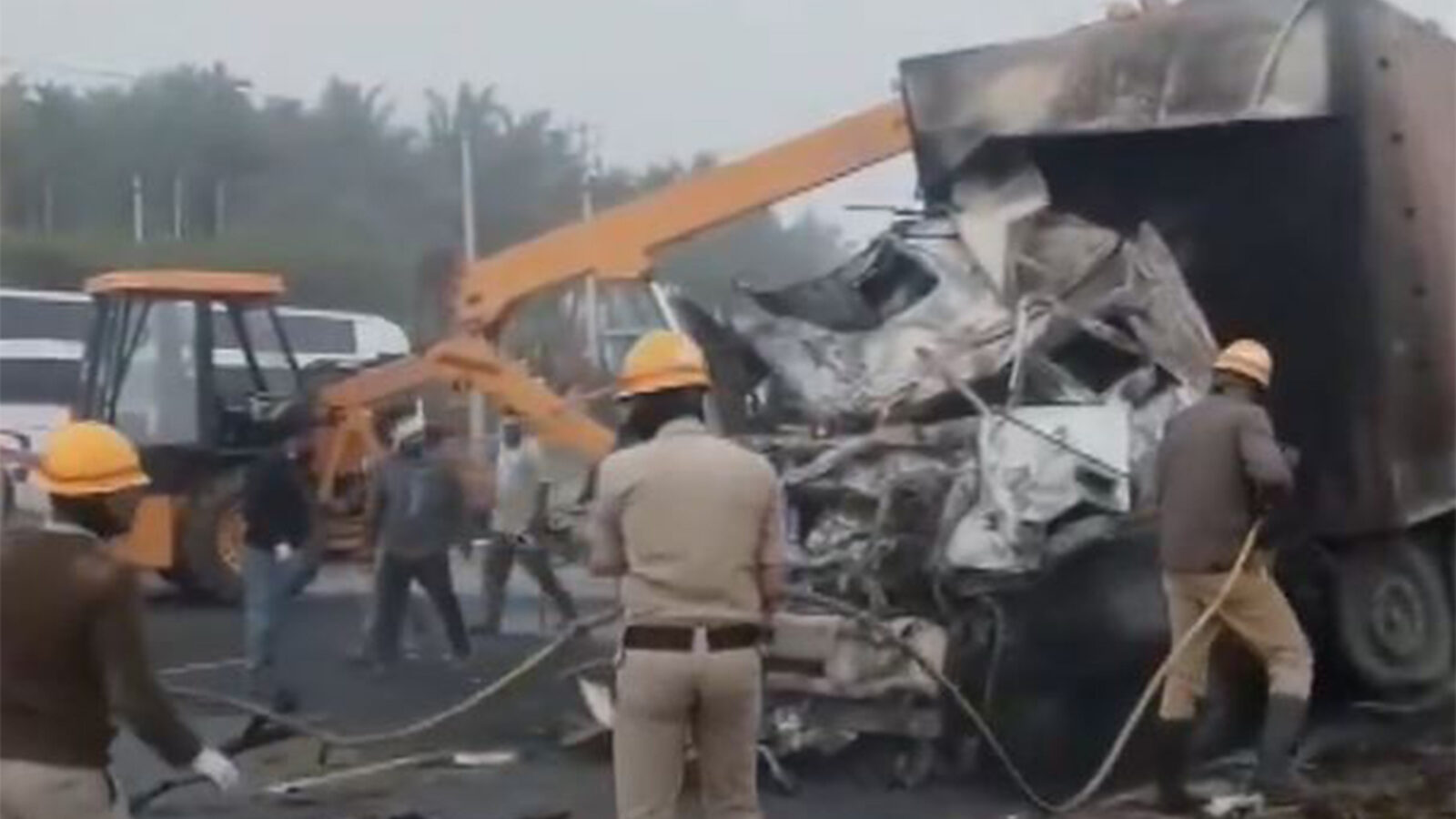 Karnataka Chitradurga Bus Accident Cause Under Investigation